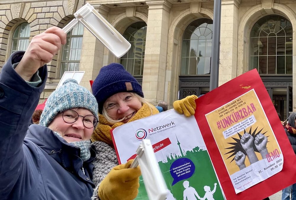 Netzwerk Berliner Kinderpatenschaften: Erklärung zu den geplanten Kürzungen